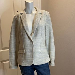 CAbi Women's "Lemon Zest" Style 713 One Button Cotton Blend Blazer/Jacket. Size